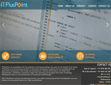 Tablet Screenshot of itpluspoint.com